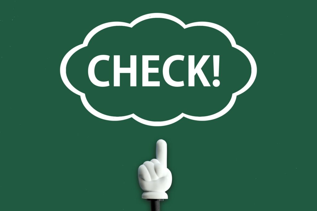 CHECK！