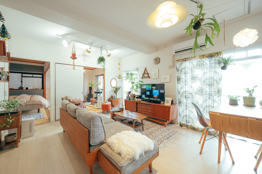 北欧風リビング