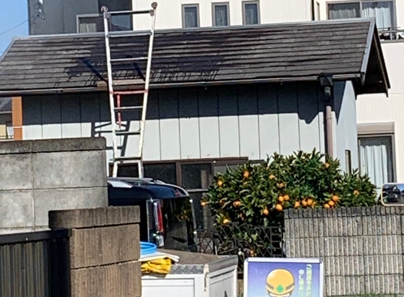 小屋塗装