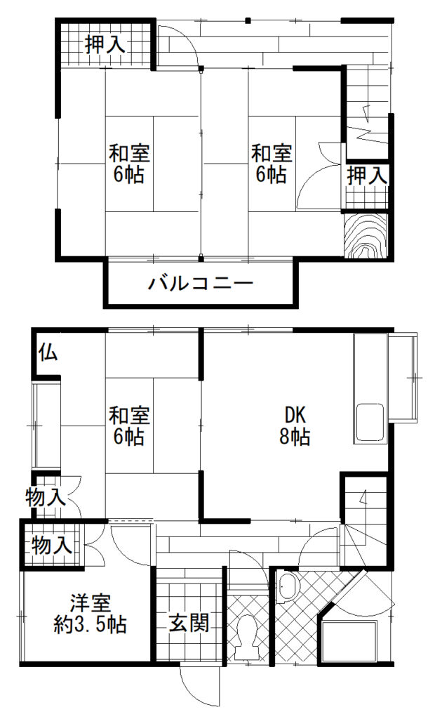 海門町間取り