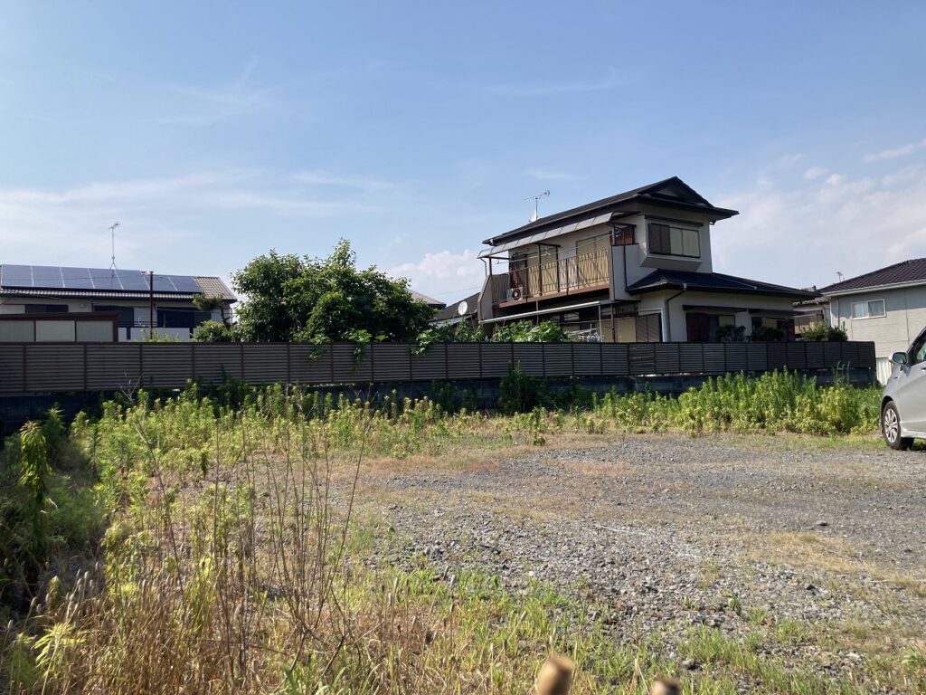 ひたちなか市大平3丁目土地全体写真
