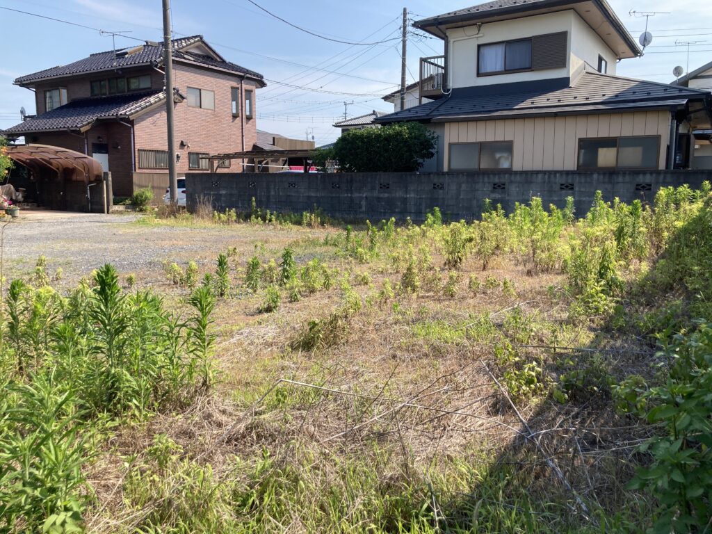 ひたちなか市大平3丁目土地全体写真