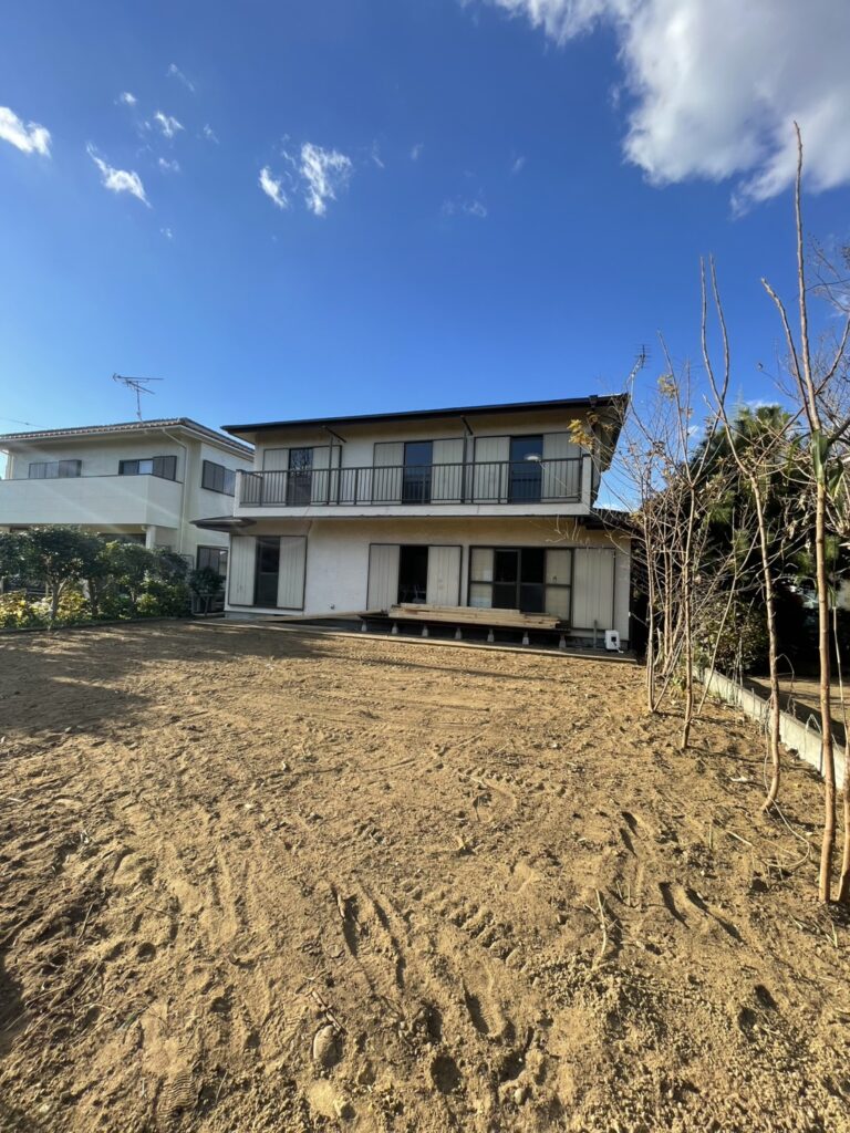 津田4LDK外観写真リフォーム前