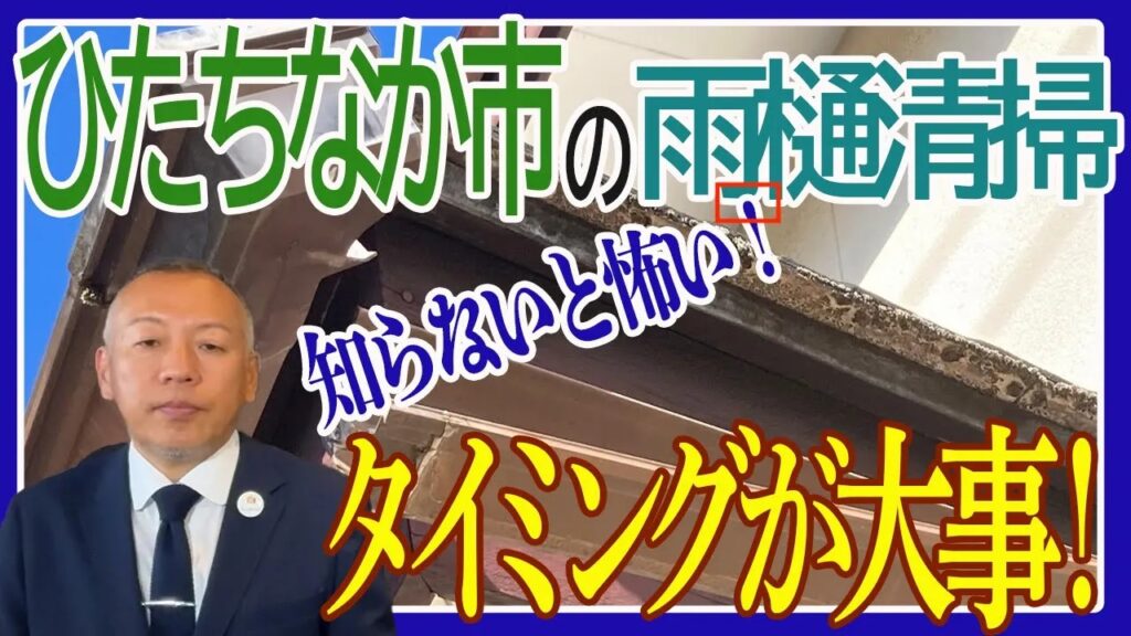 雨樋清掃のタイミング