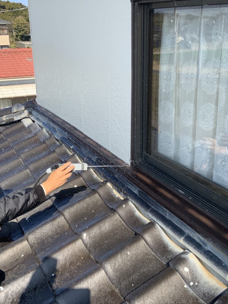 散水テスト　サッシ