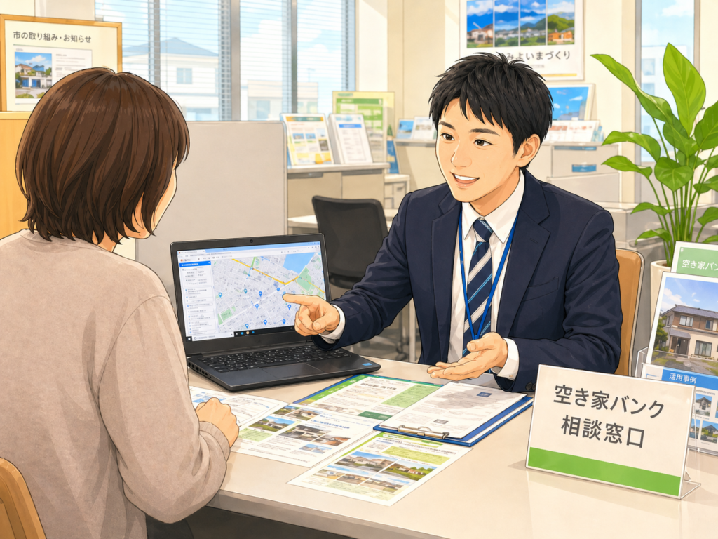役所の空き家バンク窓口