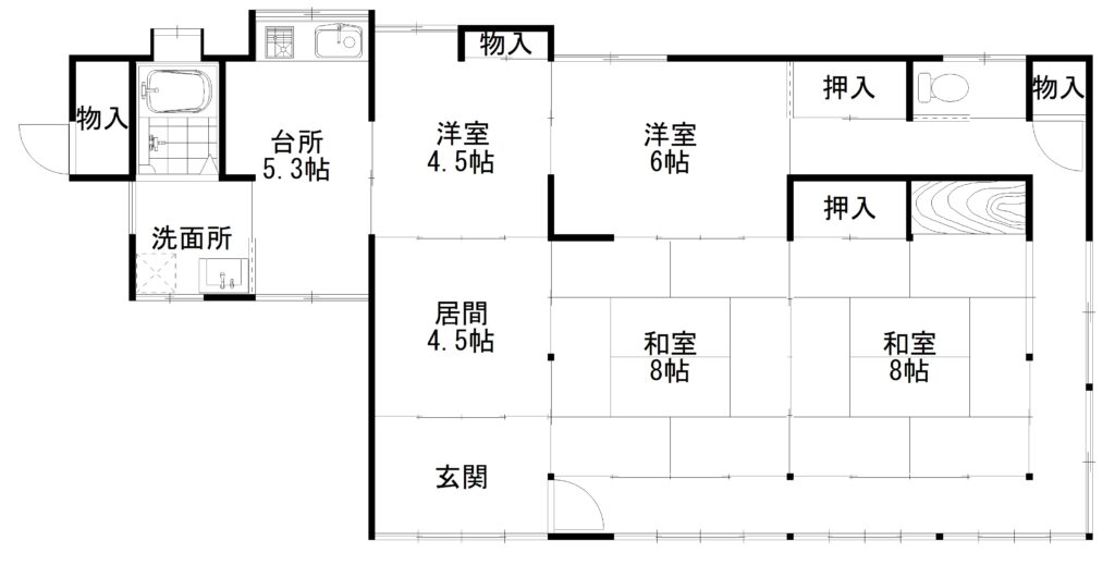 戸崎589-2間取り