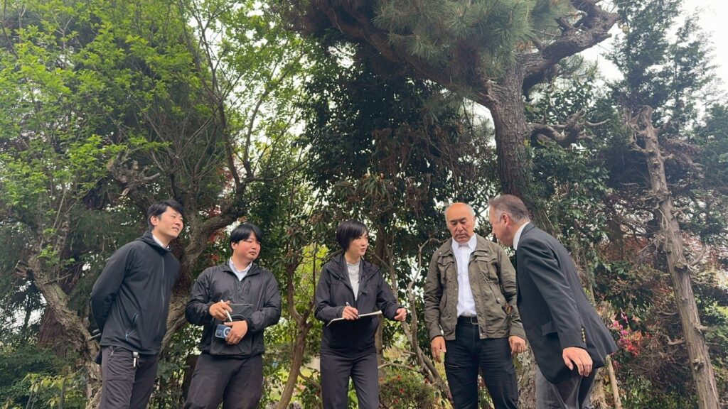 リフォーム部不動産部調査中写真