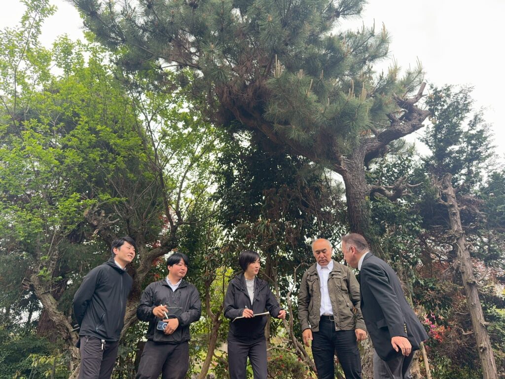 調査中写真