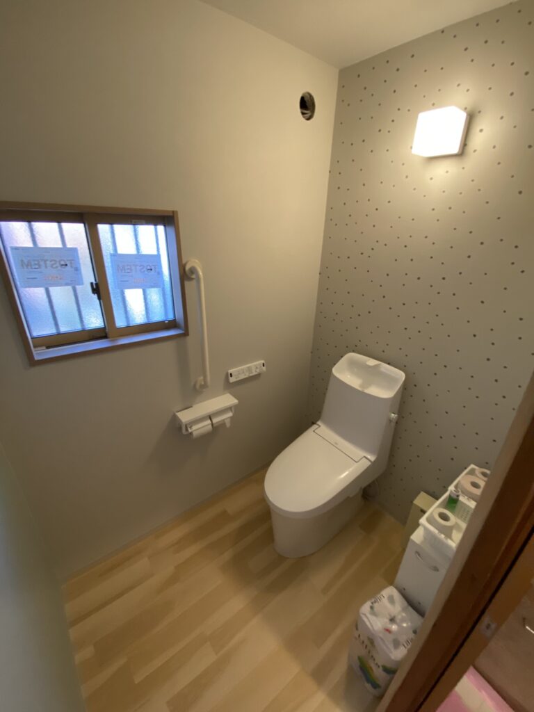 節水型トイレへ交換