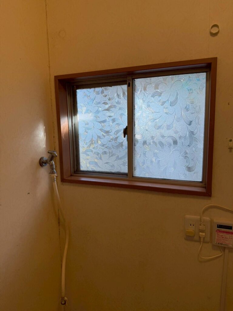 内窓施工前 既存の状態