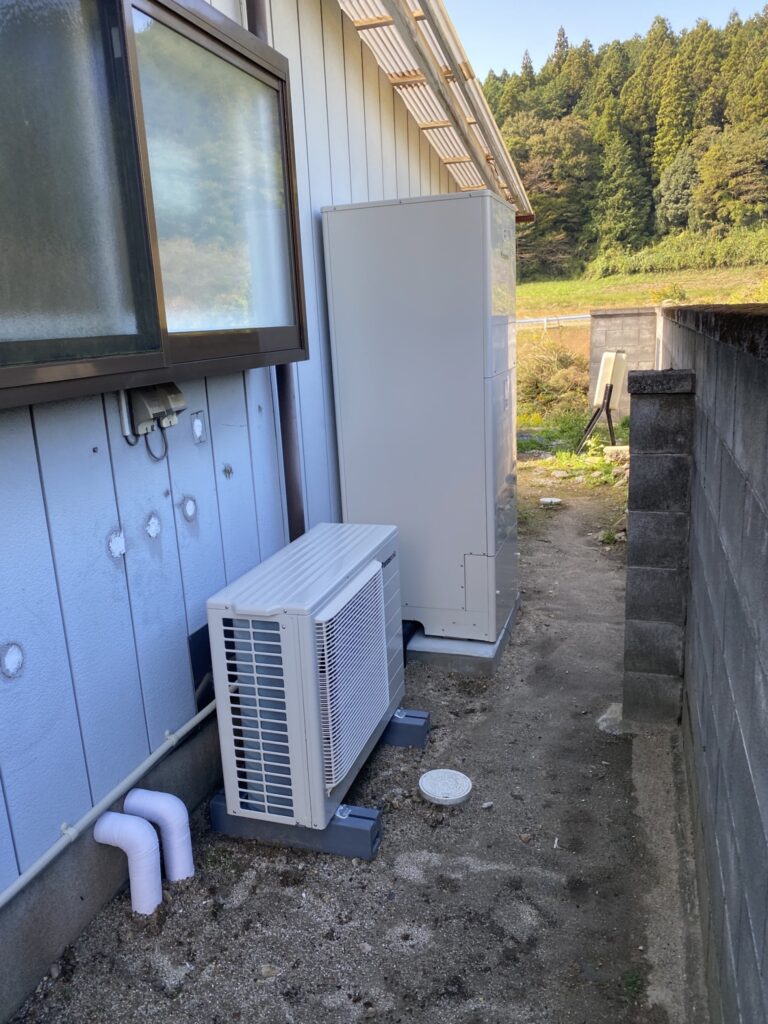 給湯設備施工後|新しい給湯設備へ交換