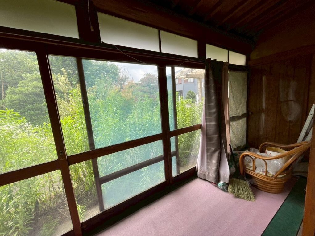 庭側廊下 額田南郷庭側廊下写真