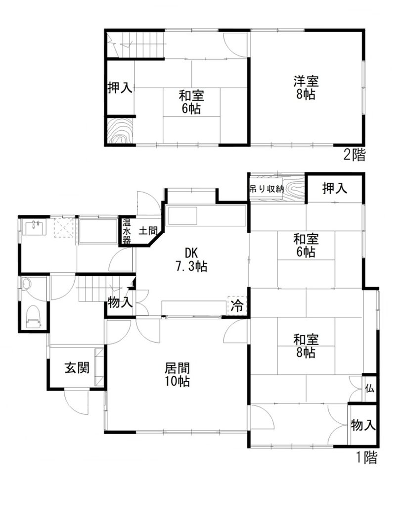 千波町間取り